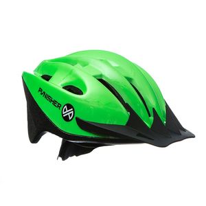 Punisher 18-Vent Adult Cycling Helmet, Lime Green