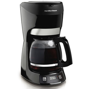 12 Cup Programmable Coffeemaker Black