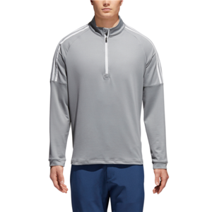 adidas Classic 3-Stripe 1/4 Zip Pullover Size: Large