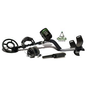 Teknetics Delta 4000 Metal Detector with Accessory Kit