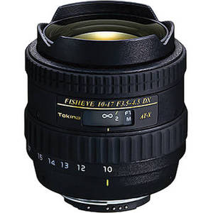 10-17mm f/3.5-4.5 AT-X 107 AF DX Fisheye Lens for Canon