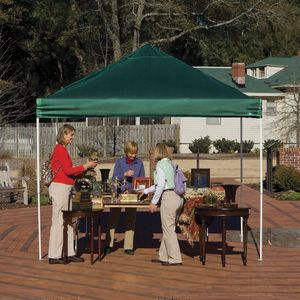 ShelterLogic Pop-Up 10&#8217; x 10&#8217; Open Top Pro Canopy - Green