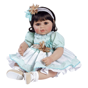 Adora Dolls Toddler Cuddly & Weighted 20" Play Doll- Honey Bunch with Dark Brown Hair & Brown Eyes Ages 6+