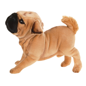 hansa Pug Dog 15 Inch Plush