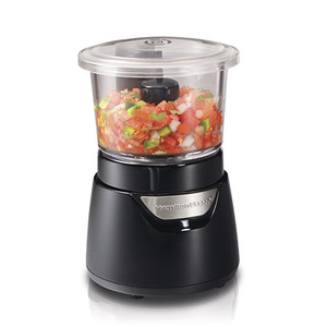 Stack & Press 3 Cup Glass Bowl Chopper