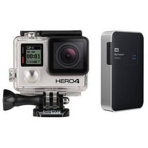 HERO4 Black and WD 2TB My Passport Wireless Kit (Standard Edition)