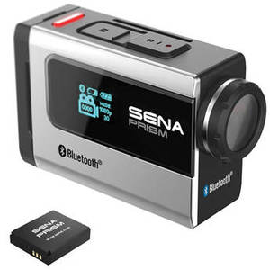 Prism Bluetooth Action Camera Motorcycle Pack and Extra Battery Kit