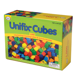Didax Unifix® Cube Set, 1,000/Pkg