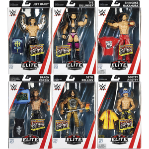 WWE Elite 57 - Complete Set of 6 Toy Wrestling Action Figures