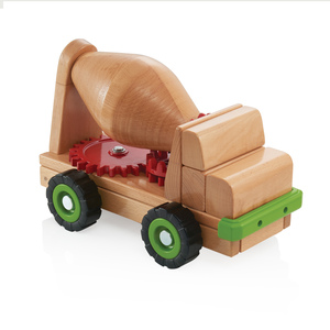 Guidecraft Big Block Cement Mixer Truck