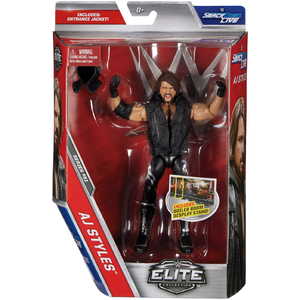 WWE AJ Styles -  Elite 51 Toy Wrestling Action Figure
