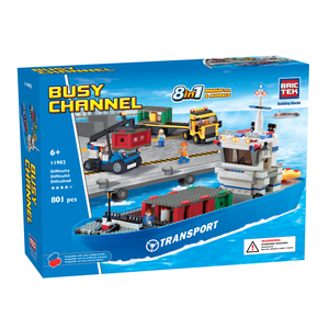 Brictek Busy Channel 8 in 1 Set