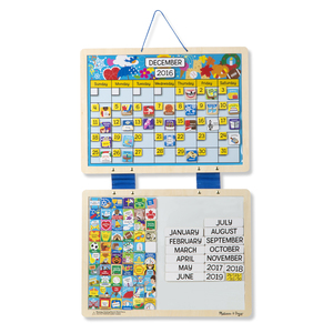 Monthly Magnetic Calendar Ages 3+ Years