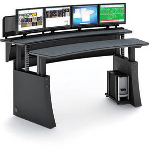 Impulse Amplify Dual Sit/Stand Console with 30 to 46" Adjustable Height (90.56" Wide)