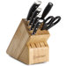 Classic IKON 7 Pc. Cutlery Set w/Wood Block