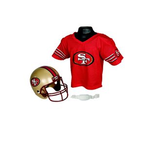 Franklin Sports NFL San Francisco 49ers Helmet/Jersey Set