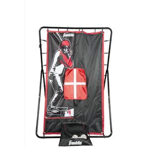Franklin Sports MLB 55&quot; 2-in-1 Switch Hitter Return Trainer
