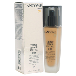 Lancome Teint Idole Ultra 24H Wear & Comfort Retouch Free Divine Perfection SPF 15 # 045 Sable Beige  for Women 1 oz Foundation