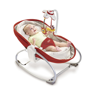 3-in-1 Rocker Napper Red