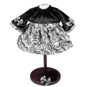The Queen's Treasures 15 Inch Baby Doll Party Dress & Headband Doll Clothes Outfit