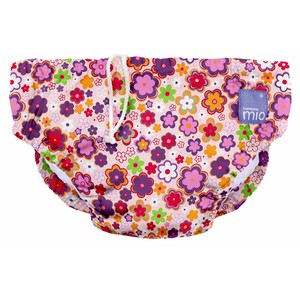 Bambino Mio Reusable Swim Diaper, Ditzy Floral, Extra Large (2+ Years)