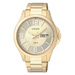 Mens Corporate Exclusive Gold-Tone Quartz Watch Gold Dial