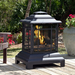 Rectangle Pagoda Patio Fireplace