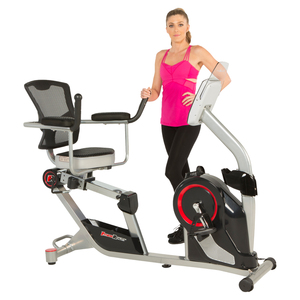 Fitness Reality Bluetooth Smart Technology Magnetic Recumbent Exercise Bike with Free App
